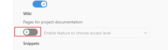 default wiki off