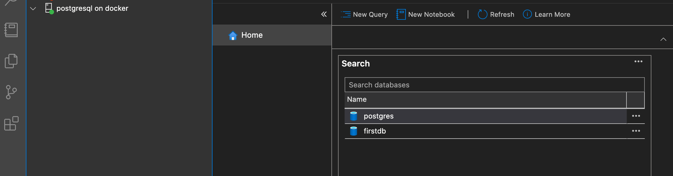 postgresql